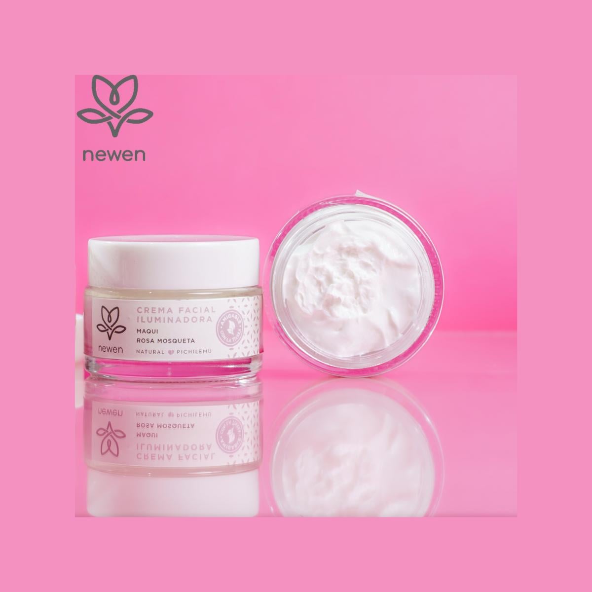CREMA ROSTRO NEWEN 50 ML ILUMINADORA MAQUI ROSA MOSQUETA 50G - 2
