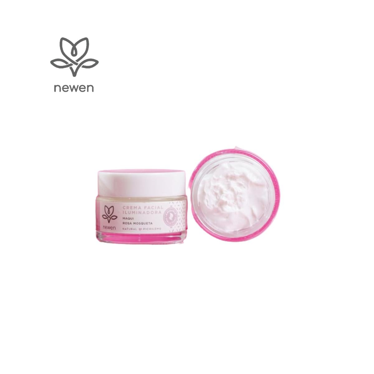 CREMA ROSTRO NEWEN 50 ML ILUMINADORA MAQUI ROSA MOSQUETA 50G - 3