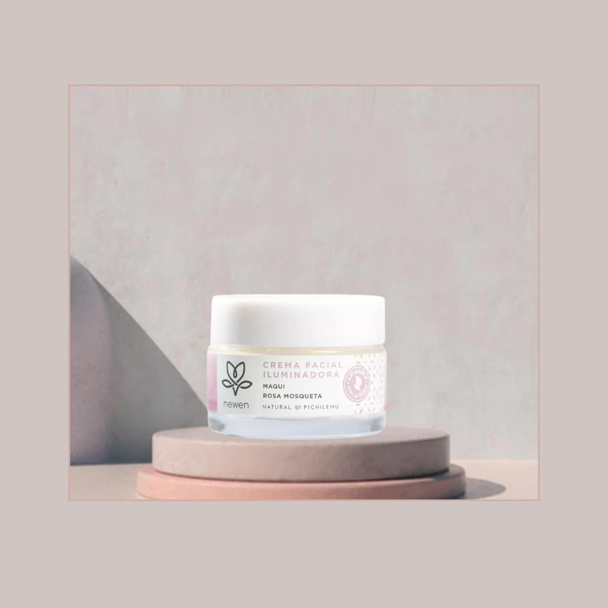 CREMA ROSTRO NEWEN 50 ML ILUMINADORA MAQUI ROSA MOSQUETA 50G - 5