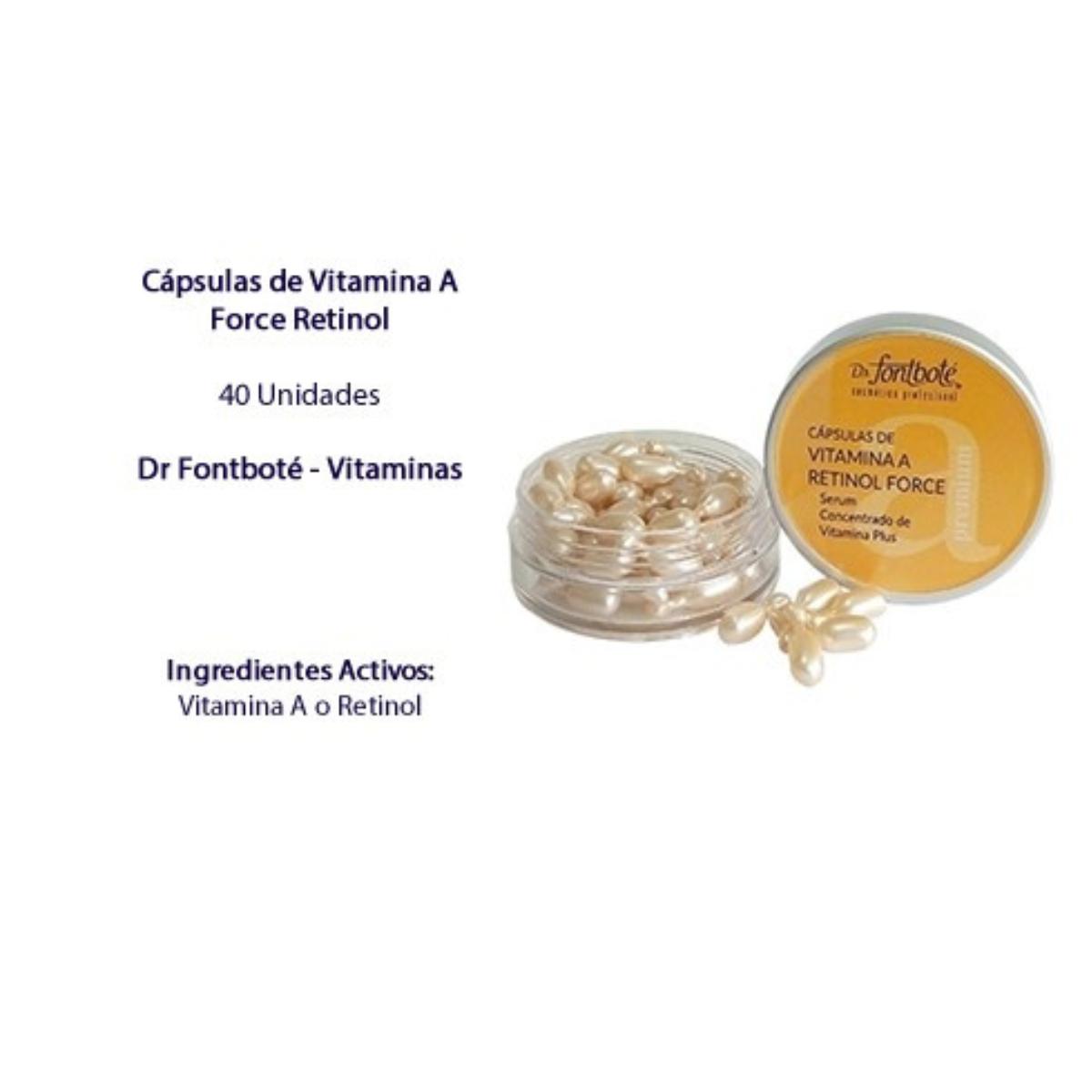 2093 CÁPS. VIT. A FORCE RESTAURADORA RETINOL 40 U - 2
