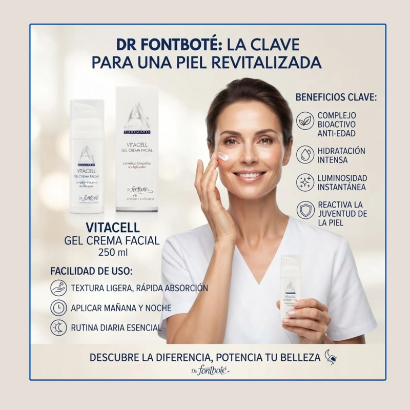 1695 GEL CREMA FACIAL VITACELL CON ESFINGOSOMAS 50 G - 2
