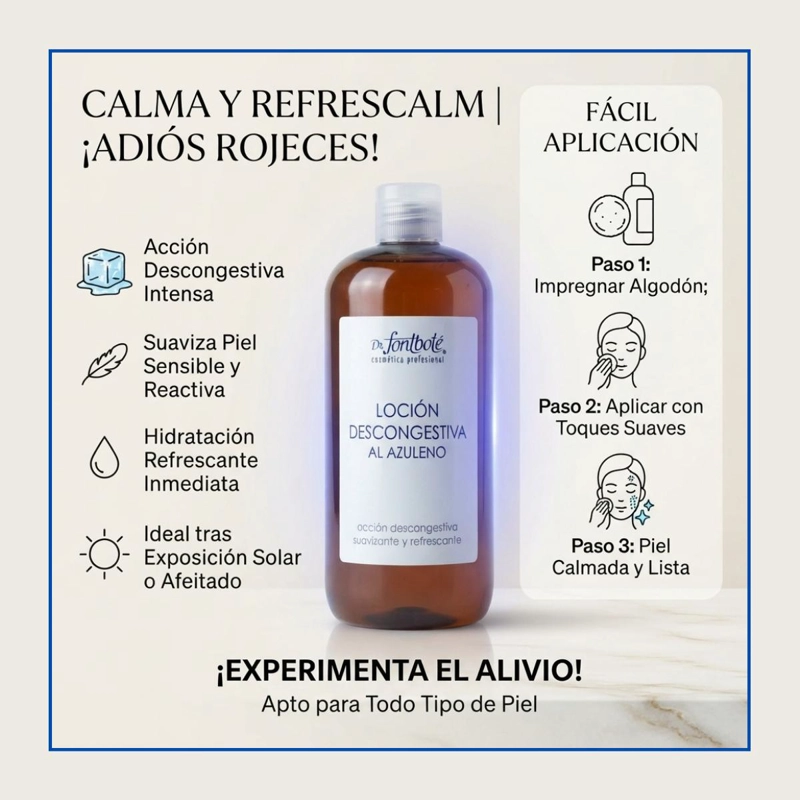 1323 LOCION DESCONGESTIVA AL AZULENO 500 ML - 3