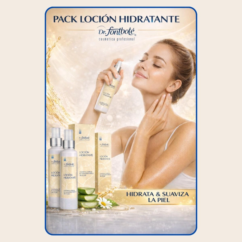 PACK LOCION HIDRATANTE DR FONTBOTE 150 ML C/U - 3