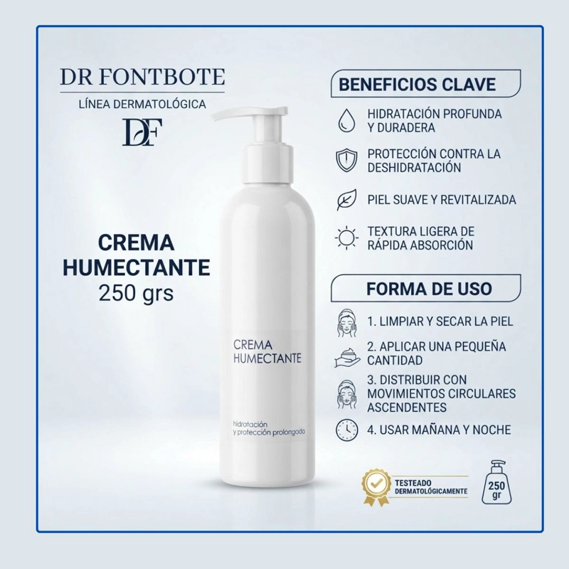 1502 CREMA HUMECTANTE 250 G DR FONTBOTE - 3