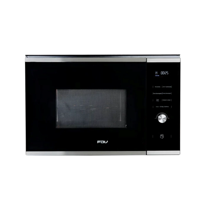 MICROONDAS EMPOTRADO FDV DELUXE BLACK PRO - 25 LITROS - 1