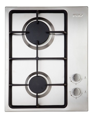 Encimera a Gas Design 2G 2 Quemadores 35 cm FDV - 1