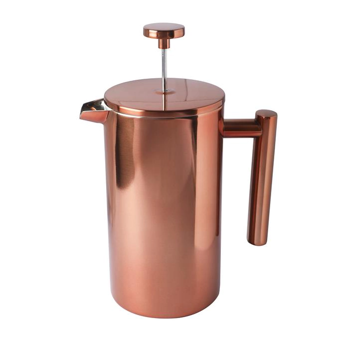CAFETERA PRENSA FRANCESA SIMPLE COOK BOLONIA COBRE - 4