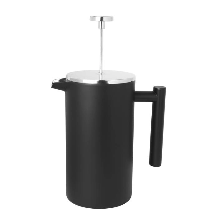 CAFETERA PRENSA FRANCESA SIMPLE COOK BOLONIA NEGRO - 1