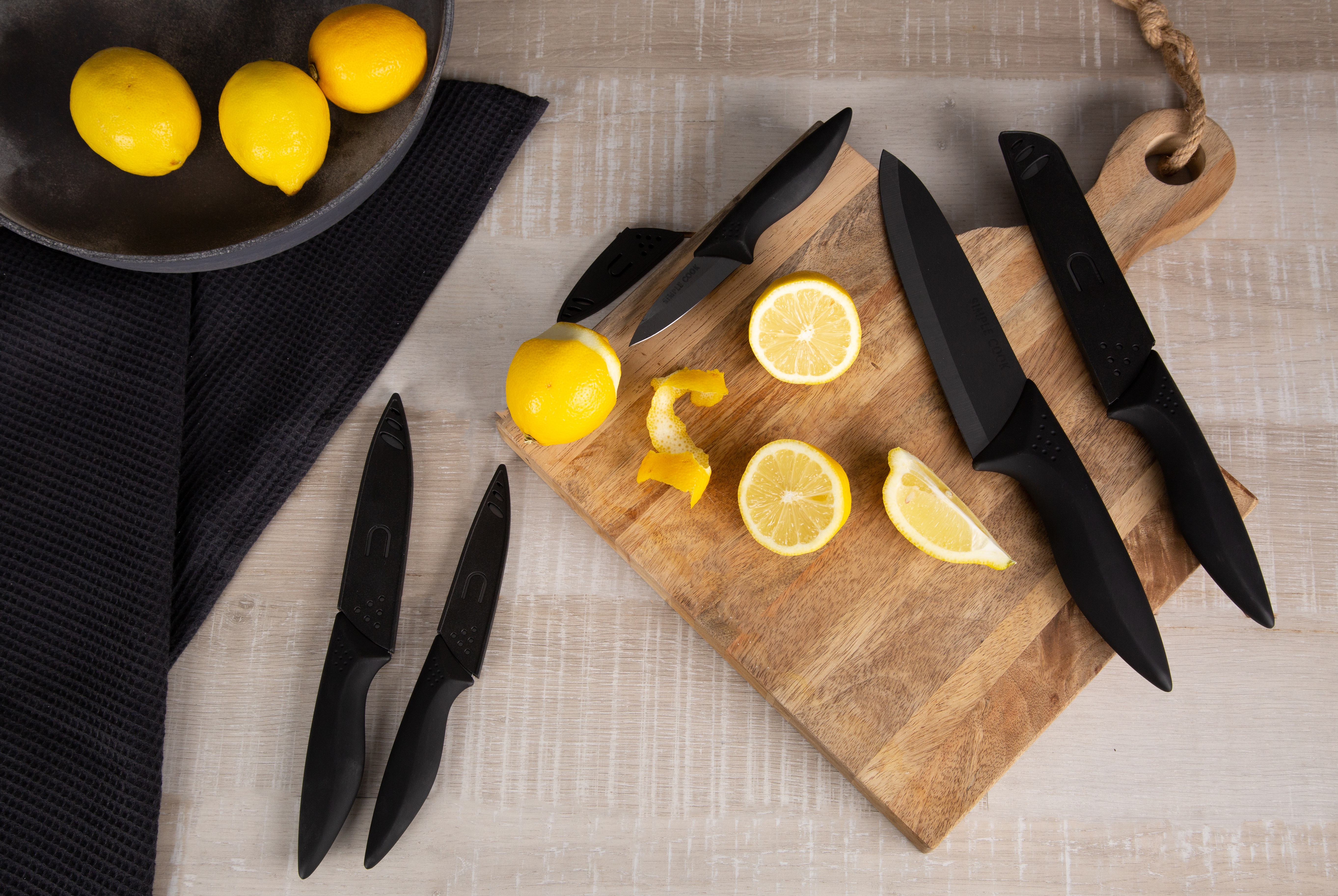 JUEGO DE CUCHILLOS 5 PZS MONTREUX SIMPLE COOK - 6