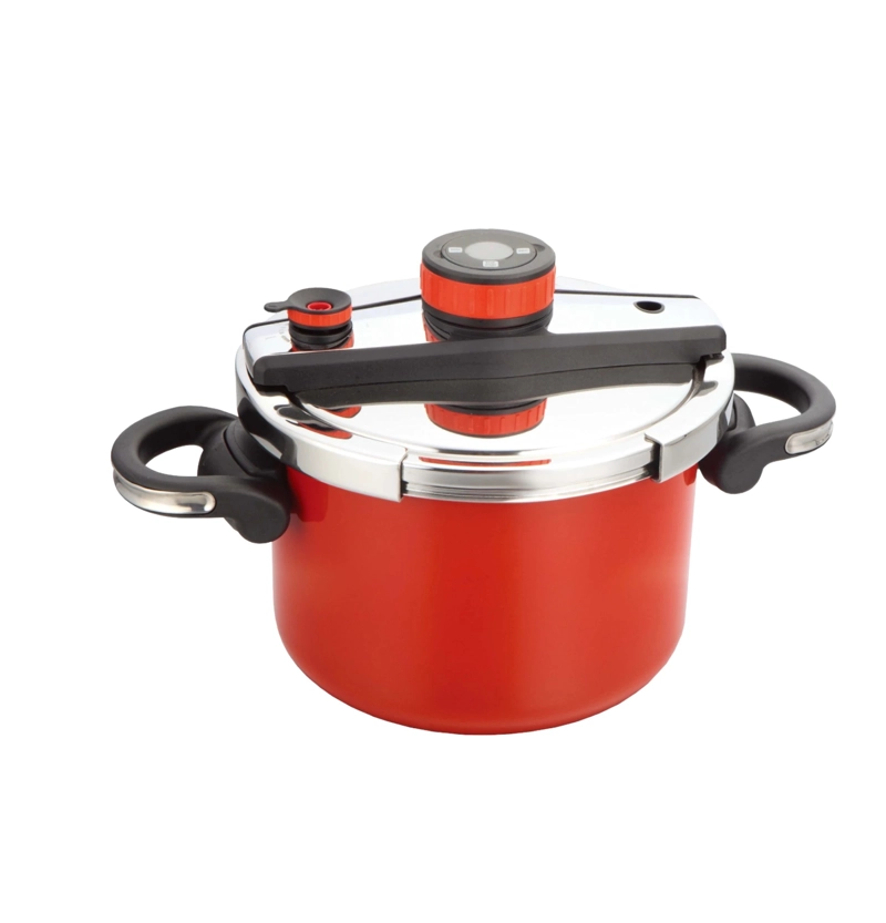 OLLA PRESION SIMPLE COOK AVIGNON ROJO 6 LTS - 1