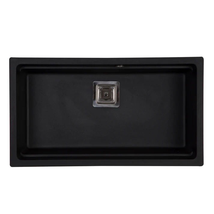 LAVAPLATOS SOBRE CUBIERTA DELUXE GRANITO NEGRO FDV - 6