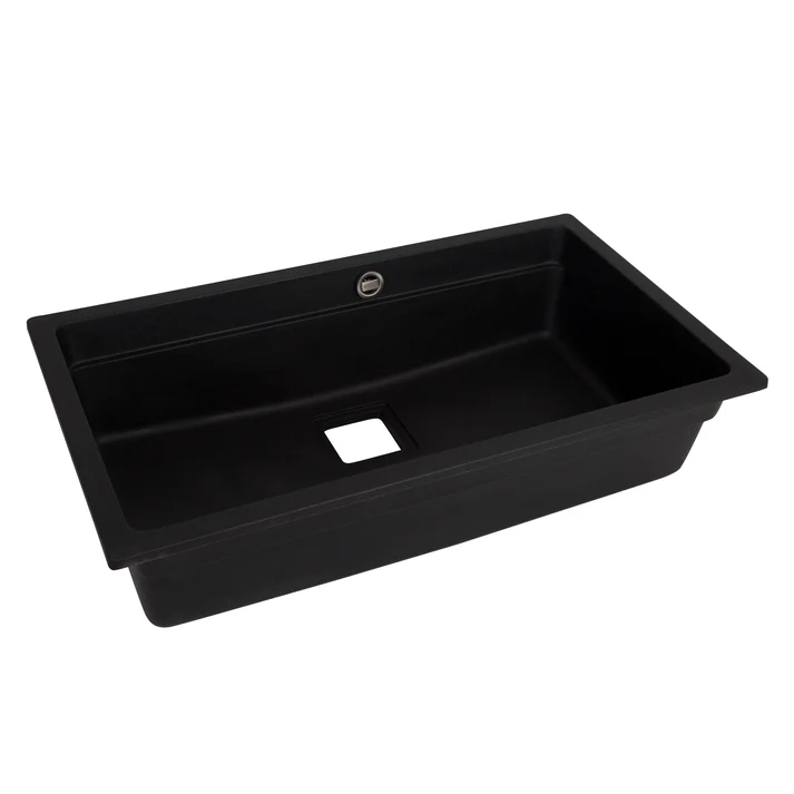 LAVAPLATOS SOBRE CUBIERTA DELUXE GRANITO NEGRO FDV - 7