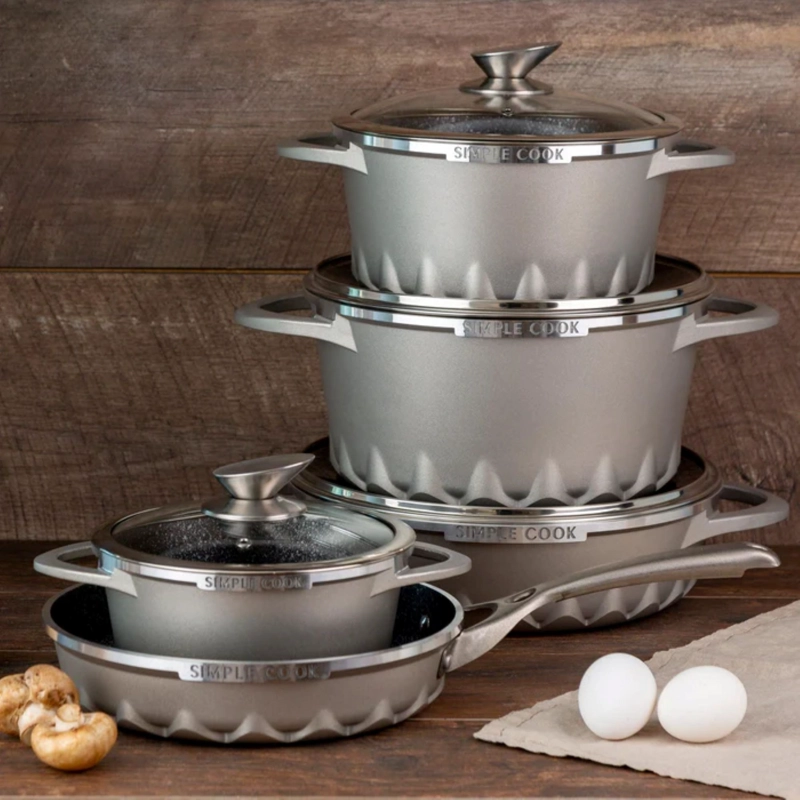BATERIA SIMPLE COOK MONT BLANC 9 PZS - 3