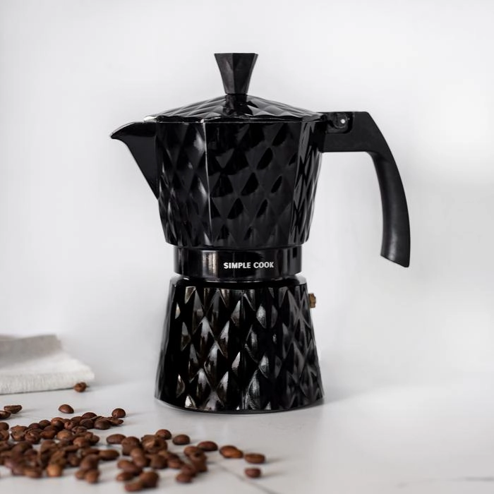 CAFETERA SIMPLE COOK ROMA 6 PZS - 4