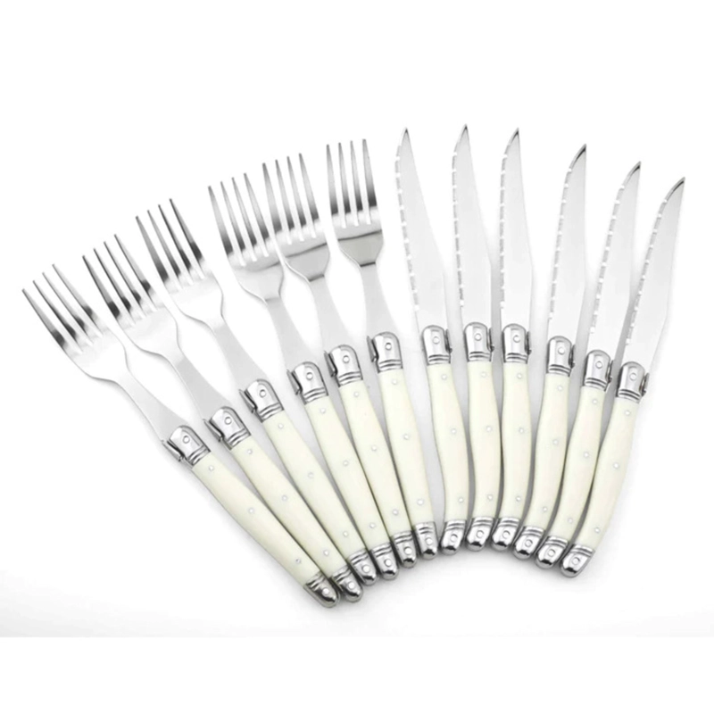 SET DE CUBIERTOS SIMPLE COOK BONE 12 PZS - 1