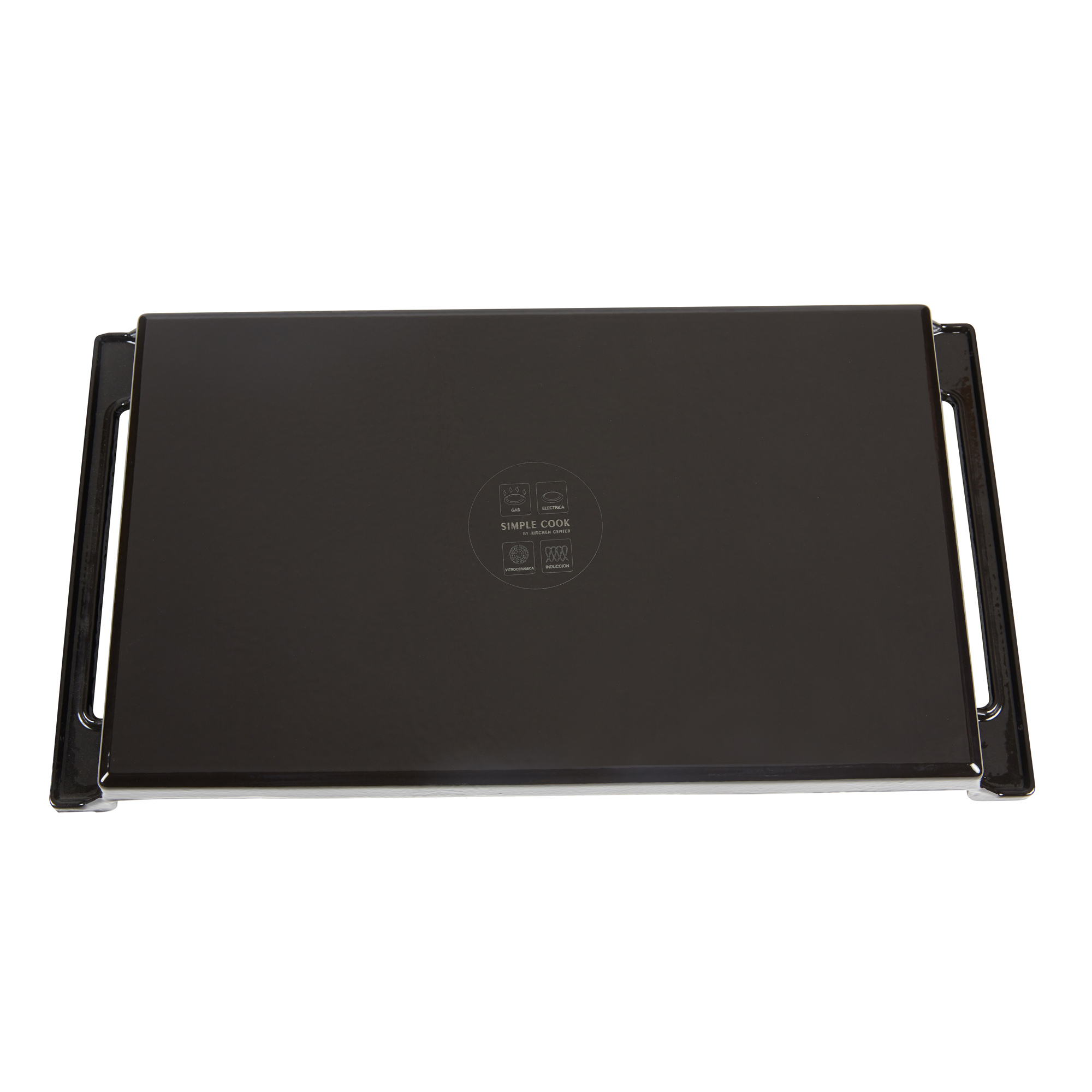 PLANCHA DE HIERRO FUNDIDO SIMPLE COOK IRON GRILL - 4