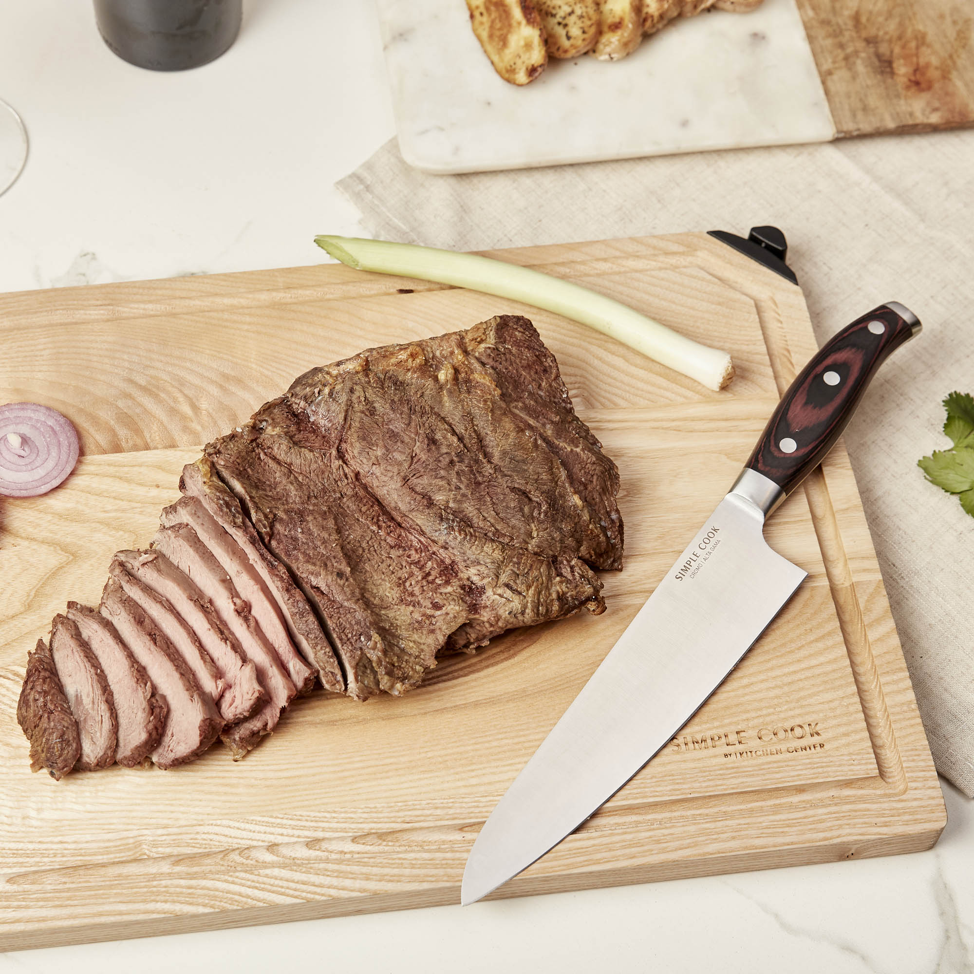 SET CUCHILLO Y TABLA ARIZONA 2PZS - 4