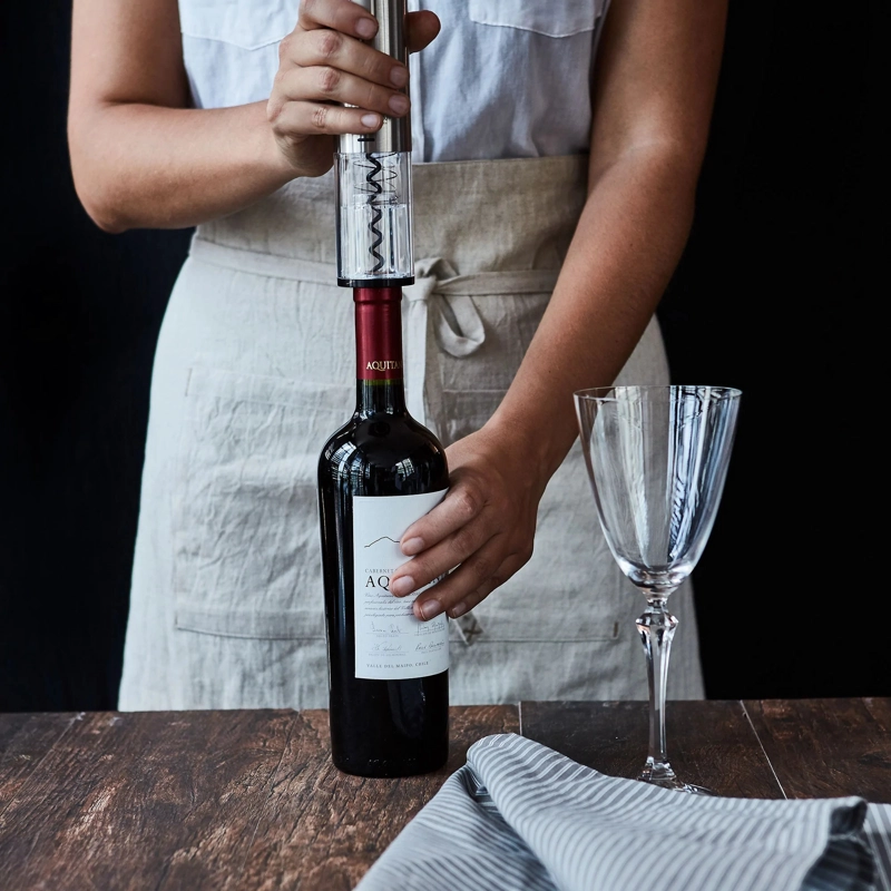DESCORCHADOR DE VINOS RECARGABLE SIMPLE COOK CAVE - 4