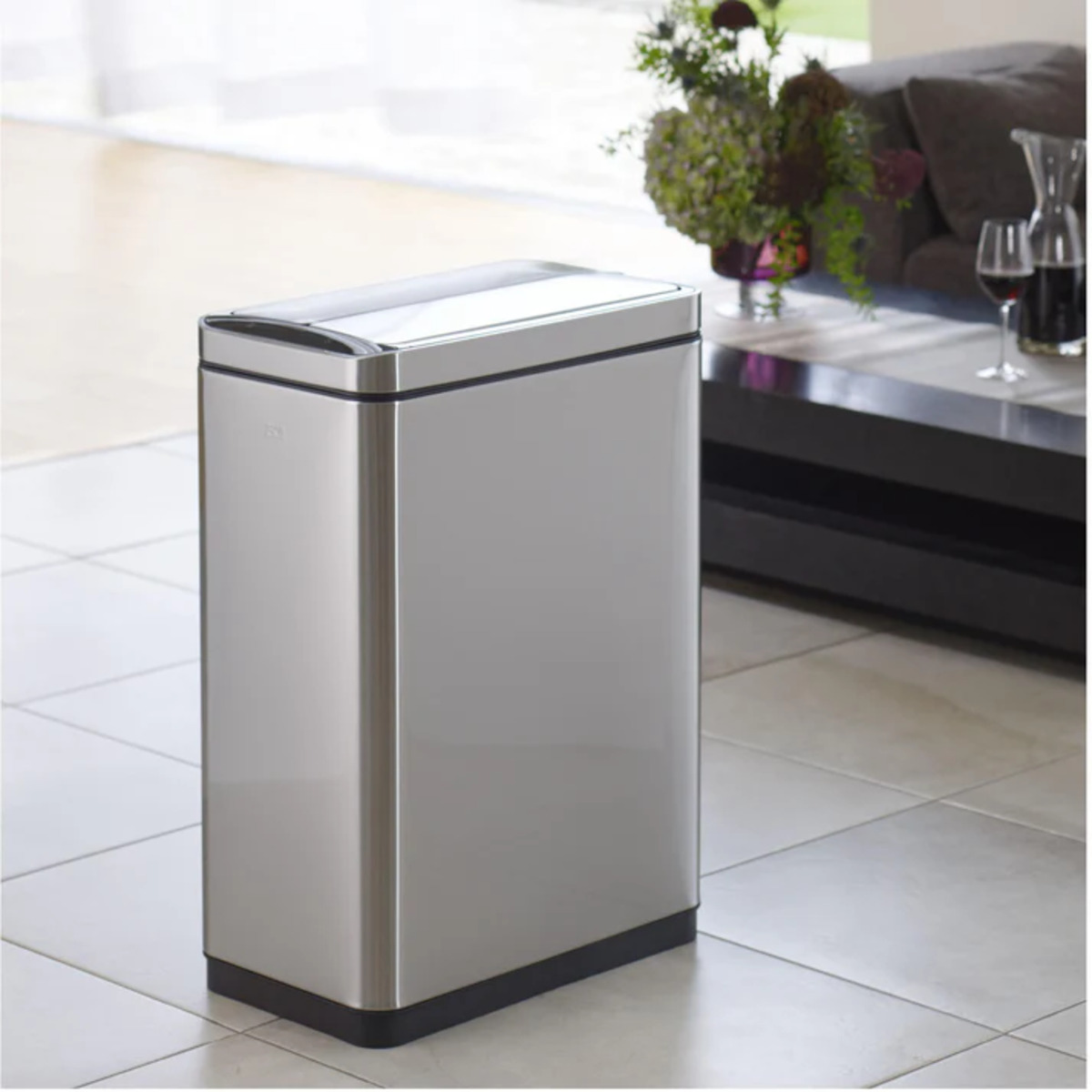 BASURERO EKO PHANTOM SS CON SENSOR 45L - 3