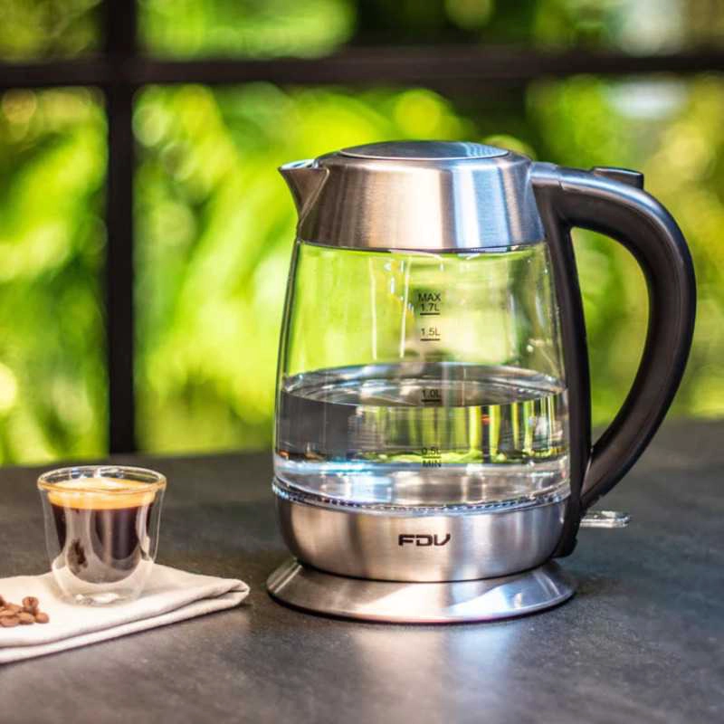 HERVIDOR DE VIDRIO FDV 1.7 LT CRYSTAL - 4