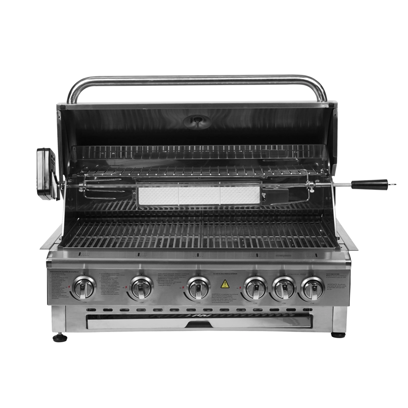 PARRILLA A GAS FDV DELUXE 5Q + SPIEDO GLP 3.0 - 1