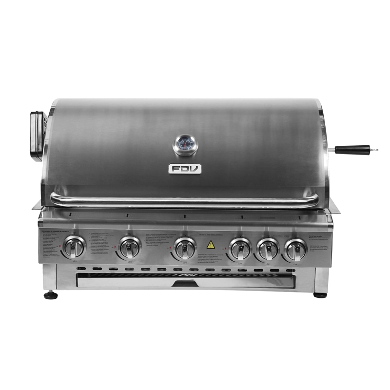 PARRILLA A GAS FDV DELUXE 5Q + SPIEDO GLP 3.0 - 2