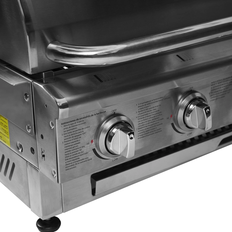 PARRILLA A GAS FDV DELUXE 5Q + SPIEDO GLP 3.0 - 6