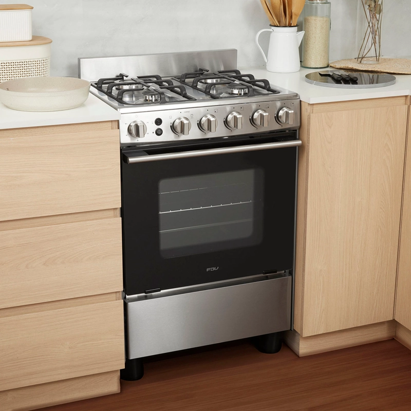 Cocina a Gas FS Design 4 Quemadores FDV - 1