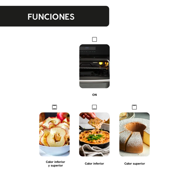 HORNO FDV DESIGN BLACK - 9