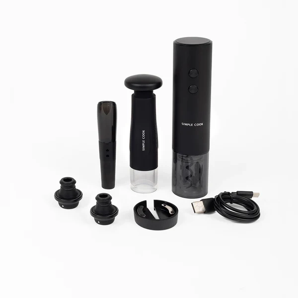 SET DESCORCHADOR GRAND 5 PIEZAS SIMPLE COOK - 1
