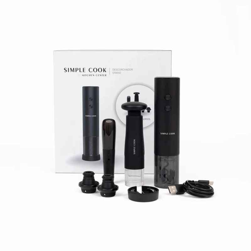 SET DESCORCHADOR GRAND 5 PIEZAS SIMPLE COOK - 7