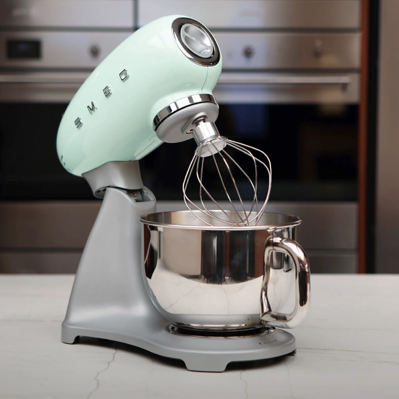 BATIDORA SMEG STAND MIXER VERDE AGUA MODELO SMF02PGEU - 6