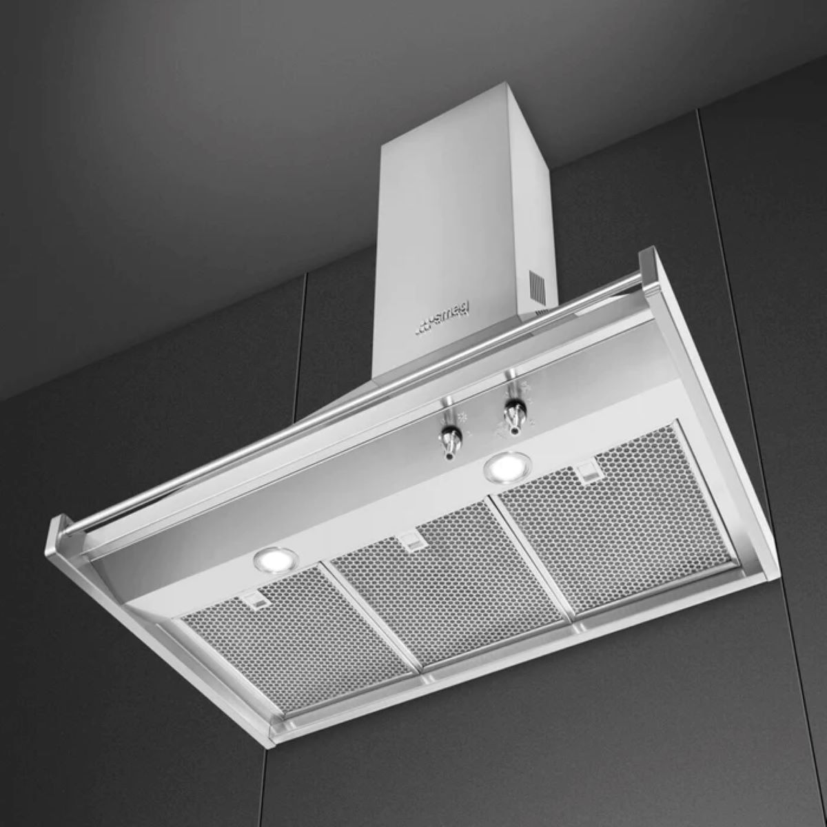 CAMPANA SMEG PIRAMIDAL 90 MODELO KD90HXE - 3