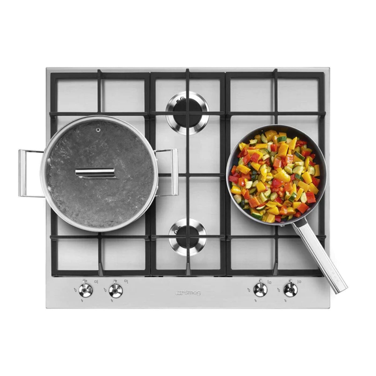 ENCIMERA SMEG GAS CLASICA 60 MODELO PX364L - 2