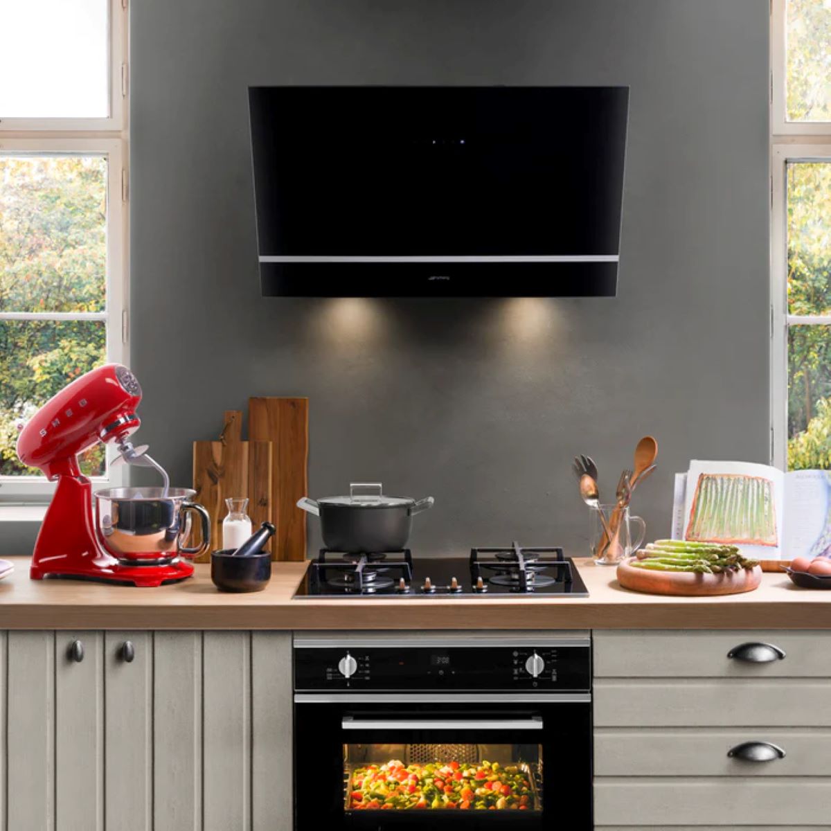 ENCIMERA SMEG GAS 60 MODELO PV264N - 3