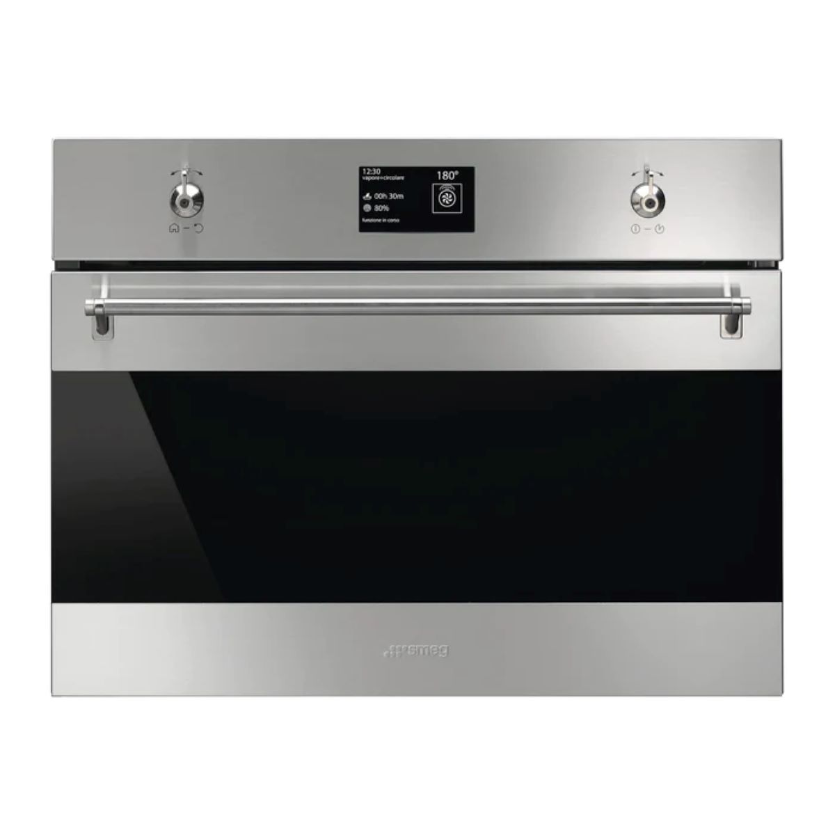 HORNO SMEG CLASSICA VAPOR 45 MODELO SF4390VCX1 - 1