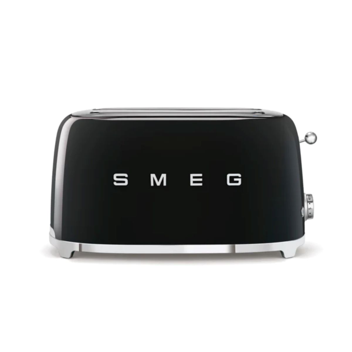 TOSTADOR SMEG 4 PANES NEGRO MODELO TSF02BLEU - 1