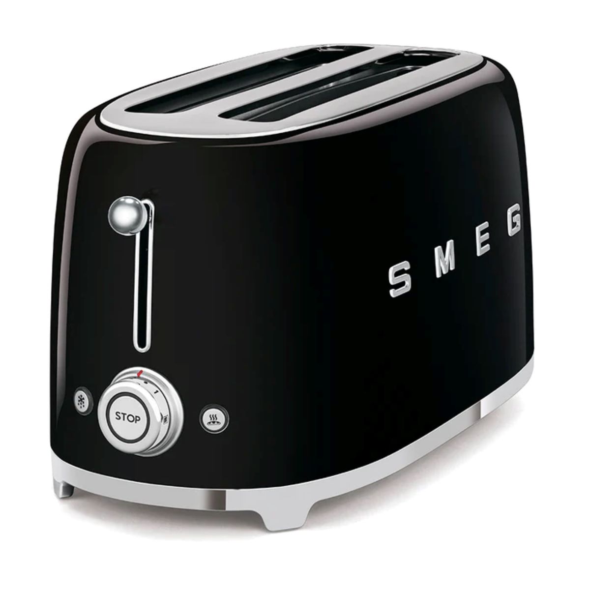 TOSTADOR SMEG 4 PANES NEGRO MODELO TSF02BLEU - 3
