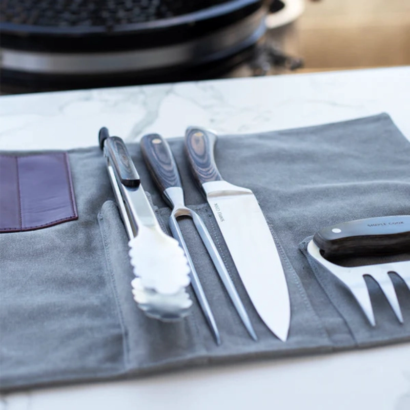 SET ESTUCHE ACCESORIOS BBQ SIMPLECOOK - 5