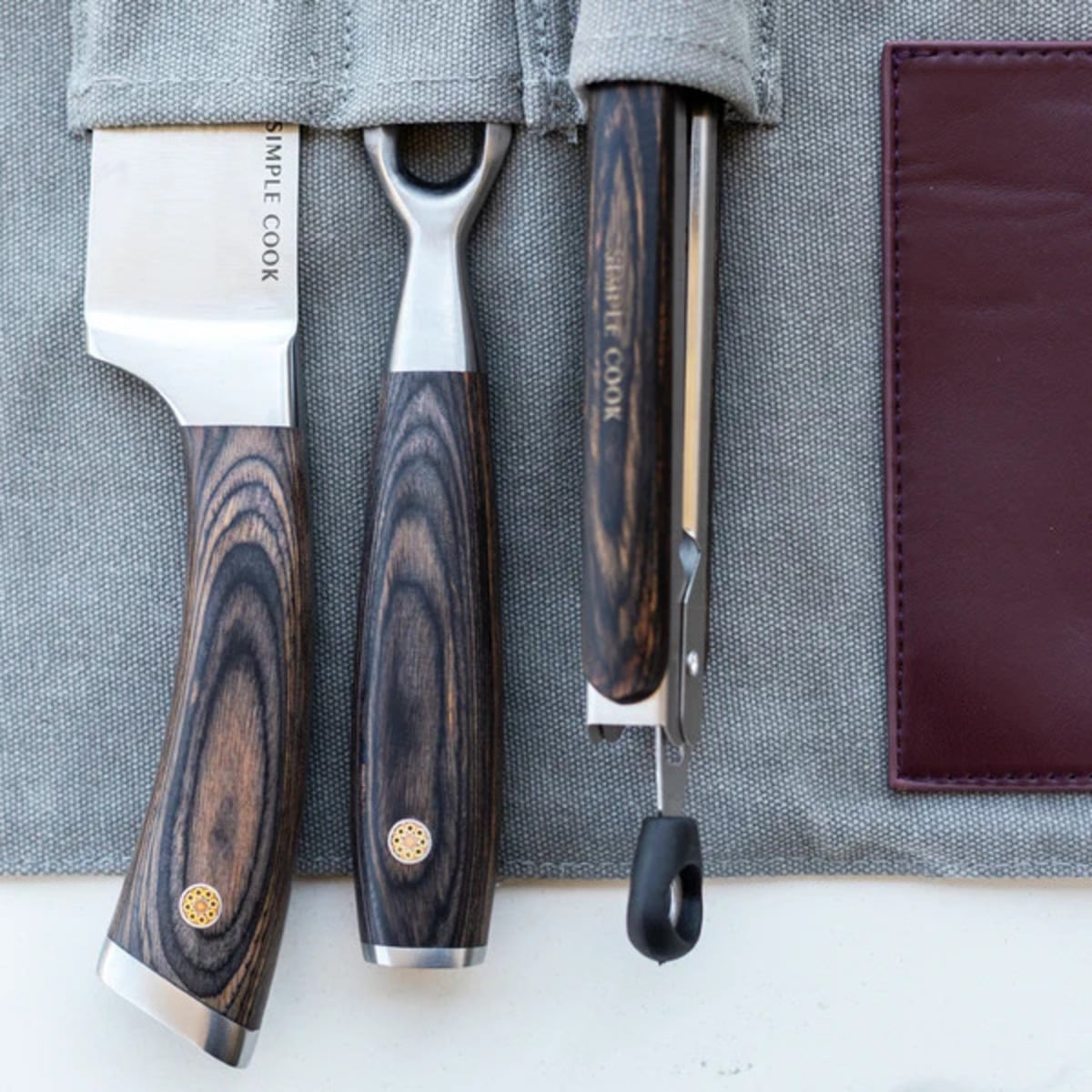 SET ESTUCHE ACCESORIOS BBQ SIMPLECOOK - 6