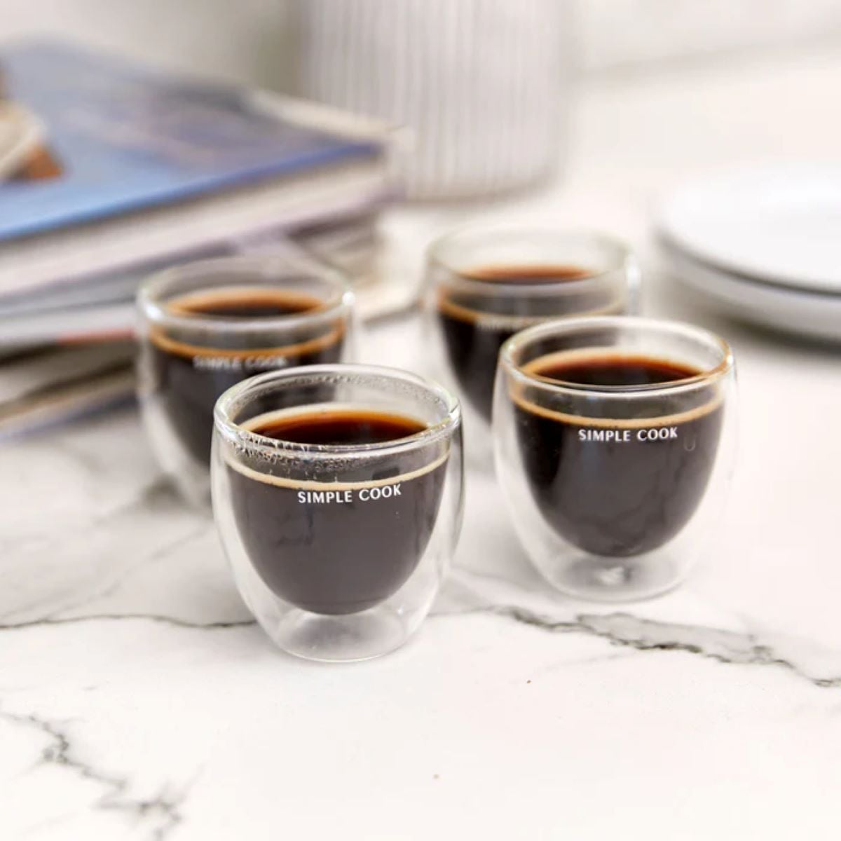 SET 4 TAZAS SIMPLE COOK ESPRESSO - 2