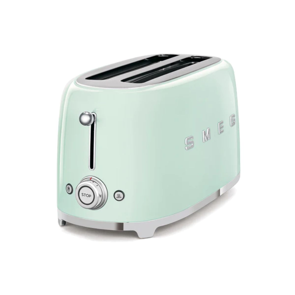 TOSTADOR SMEG 4 PANES VERDE AGUA MODELO TSF02PGEU - 2
