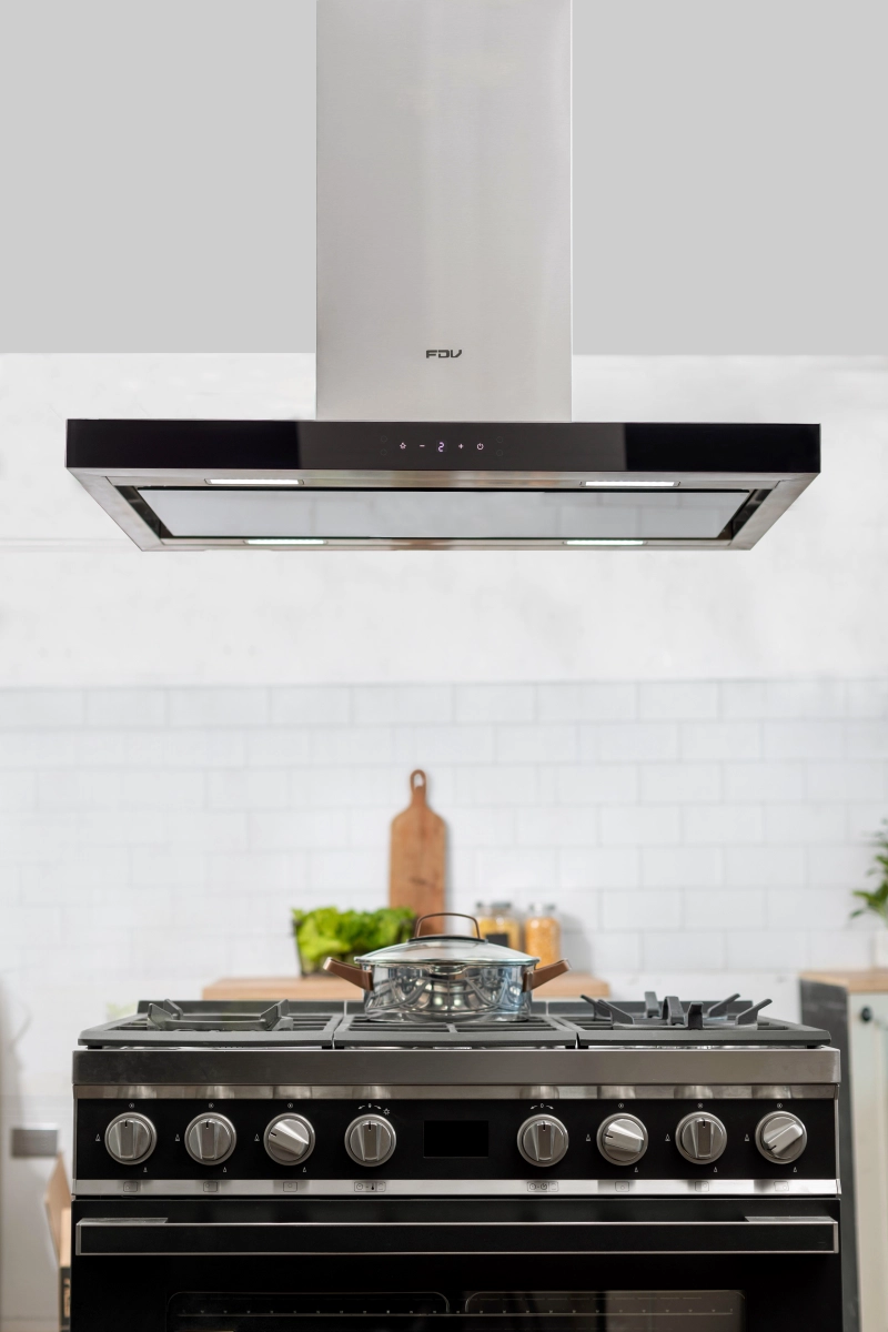 CAMPANA FDV ANCHO 90 CM DELUXE CHEF - 3