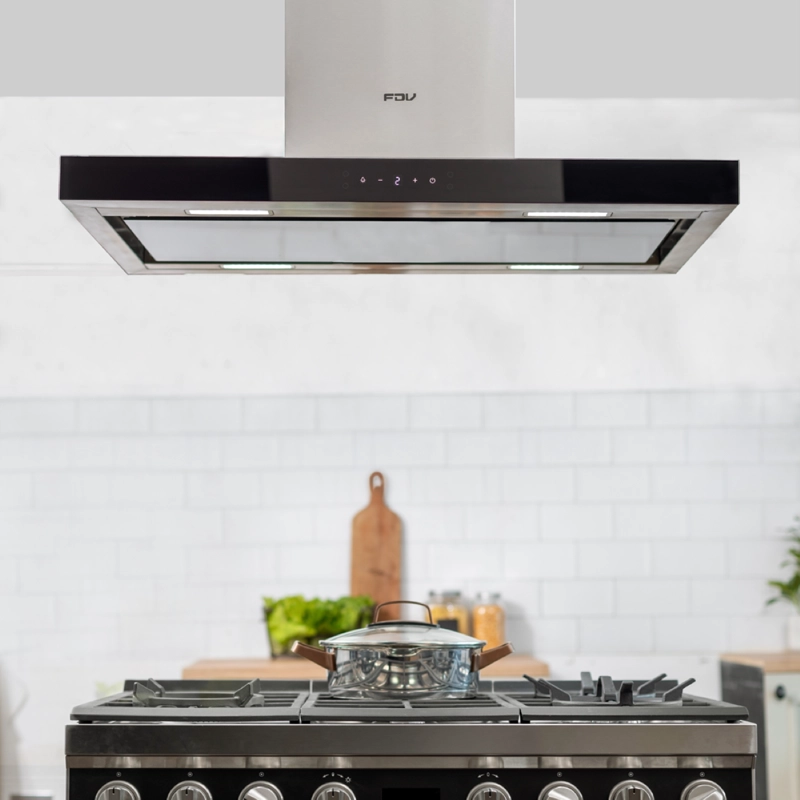 CAMPANA FDV ANCHO 90 CM DELUXE CHEF - 4