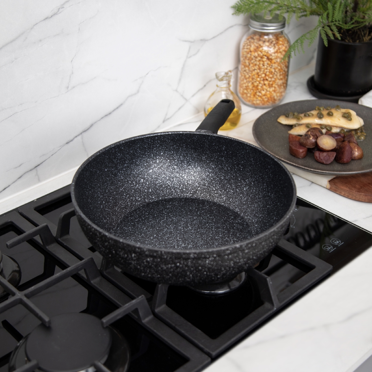 WOK ORNELLA 28 CMS KORKMAZ - 6