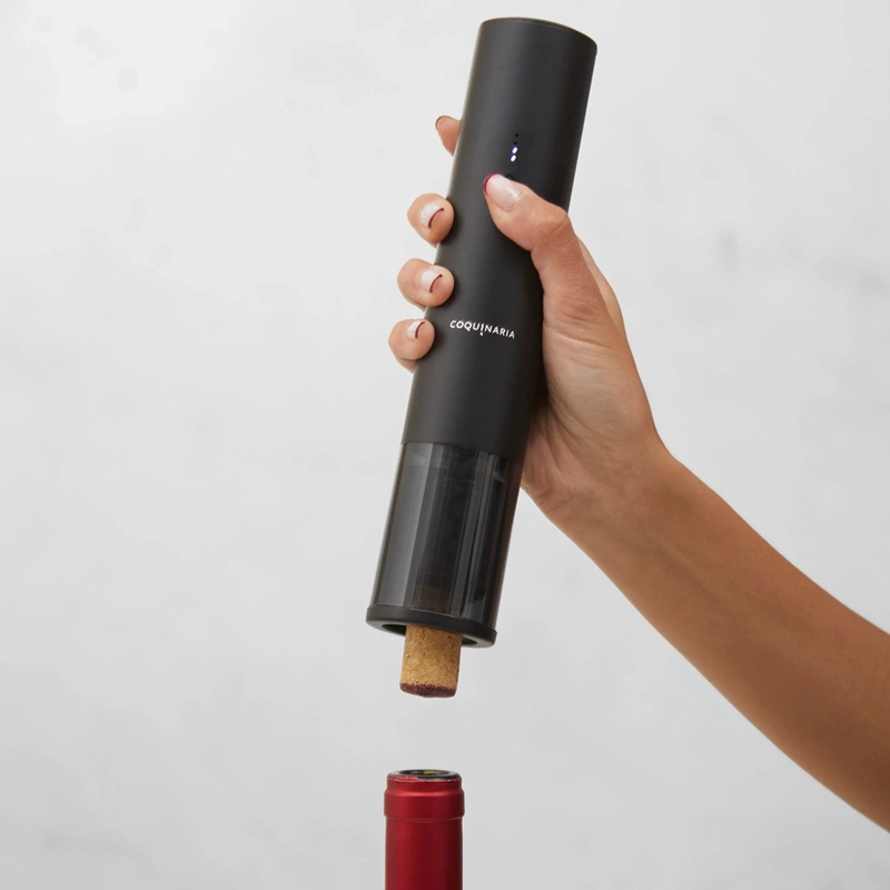 SET ABRIDOR DE VINOS Y BOMBA AL VACIO 2 EN 1 + 2 TAPONES - 3