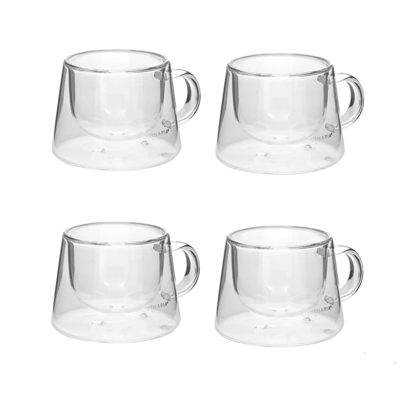 SET 4 TAZAS DE ESPRESSO 80 ML COQUINARIA - 2