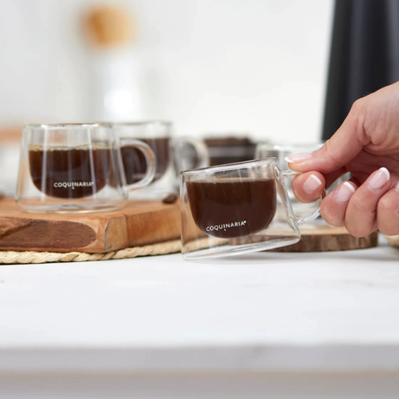 SET 4 TAZAS DE ESPRESSO 80 ML COQUINARIA - 3