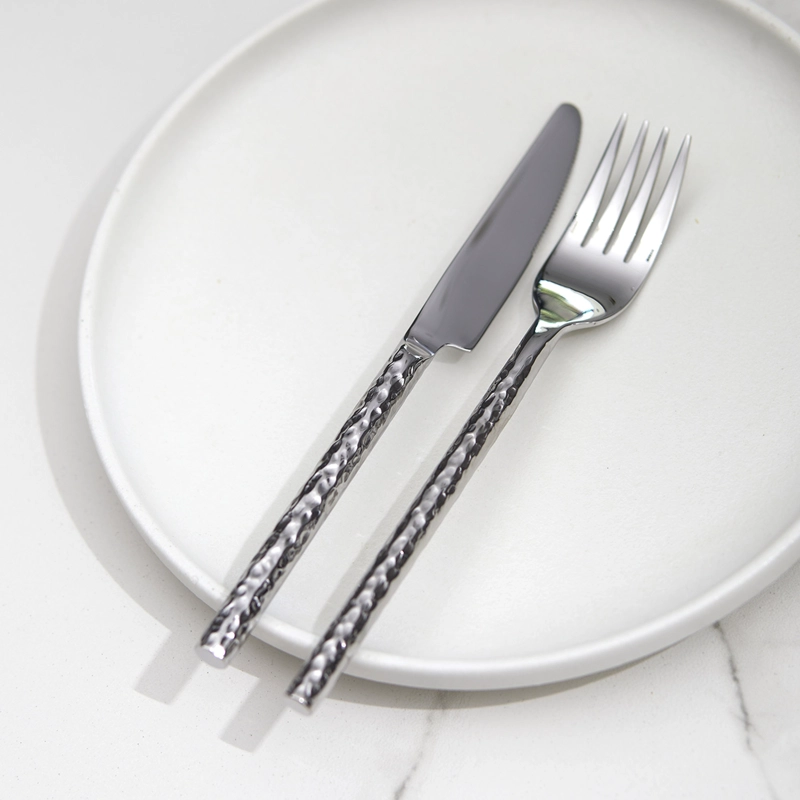 SET DE CUCHILLERIA HAMMERED PARA 4 PERSONAS 28PZS COQUINARIA - 7