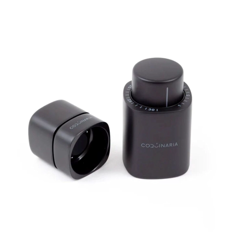 SET SELLADOR DE VINO Y ESPUMANTE AL VACIO 2 PZS COQUINARIA - 1
